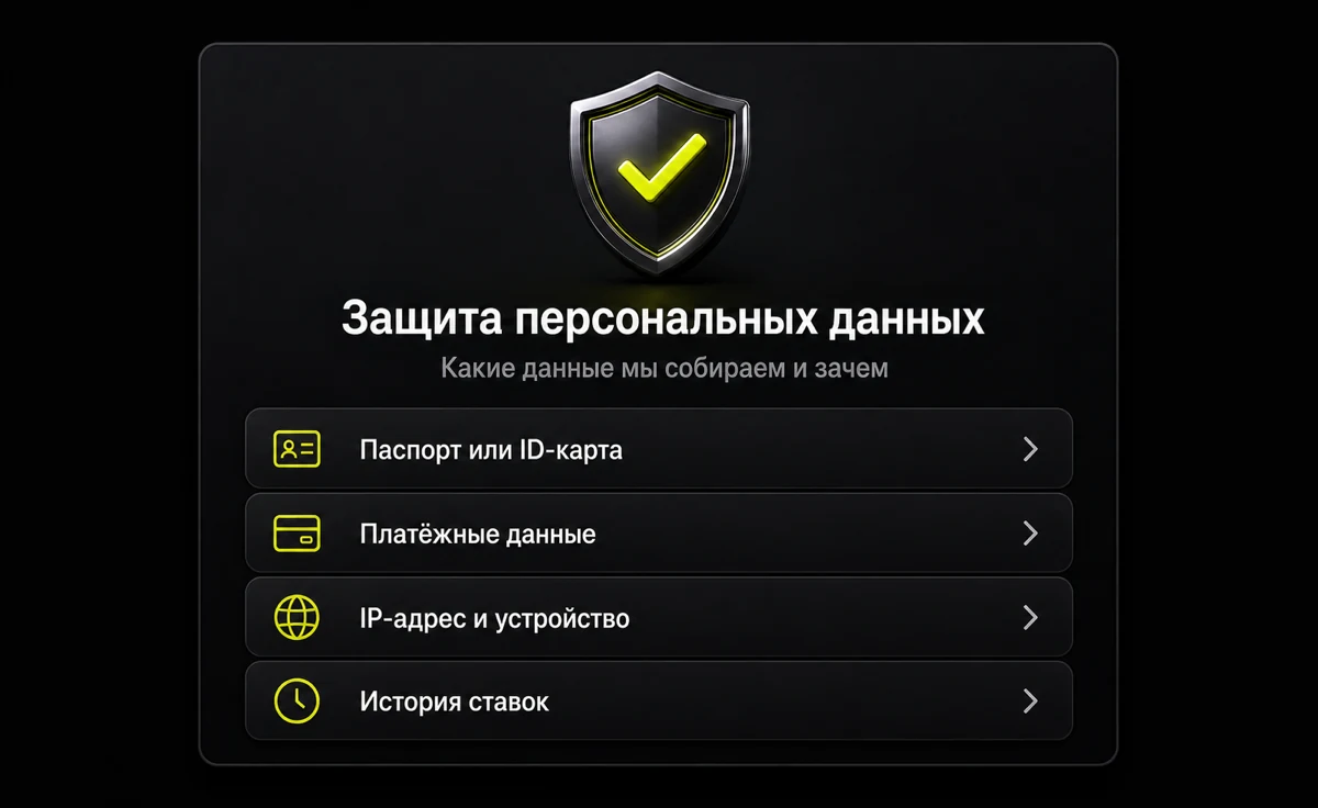 Защита персональных данных игроков на платформе Парик24