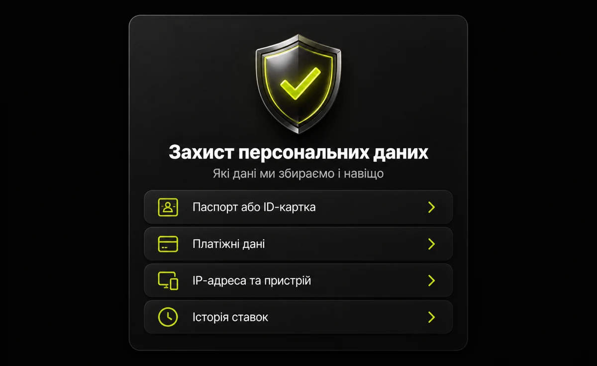 Захист персональних даних гравців на платформі Парик24